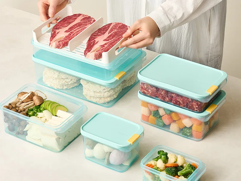 LocknLock Freezer Fit Containers (450 ml / 750 ml / 1 L / 1.65 L / 2.2 L / 3.5 L, divider variants)