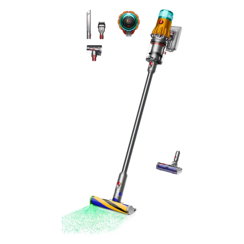 Dyson V12 Detect Slim Absolute HEPA（黄/镍色）