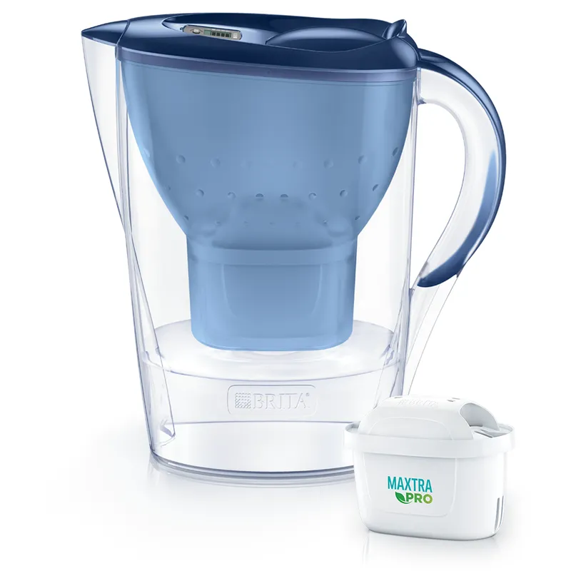 BRITA Marella jug (2.4 L or 3.5 L XL) with 1 MAXTRA PRO All-in-One cartridge